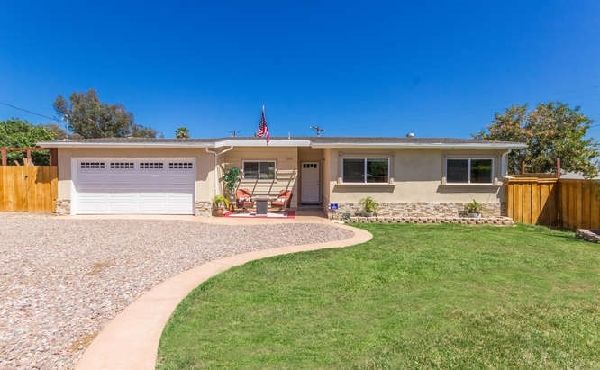 2505 Littleton Road El Cajon, CA 92020 - Photo 1 of 24 Clean single-story house. Gravel driveway, gate on left leads to large side yard for extra parking, equipment, etc.