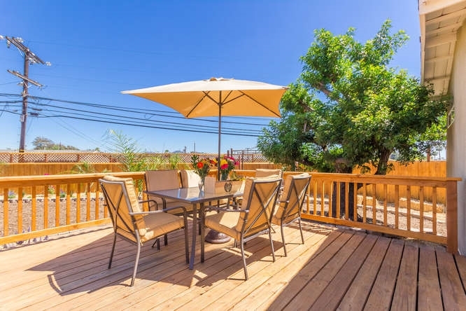 2505 Littleton Road El Cajon, CA 92020 - Photo 18 of 24 Rear deck off dining area. Large deck and very practical!