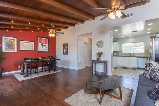 2505 Littleton Road El Cajon, CA 92020 - Photo 24 of 24 Looking through living room to kitchen. Open floor plan.