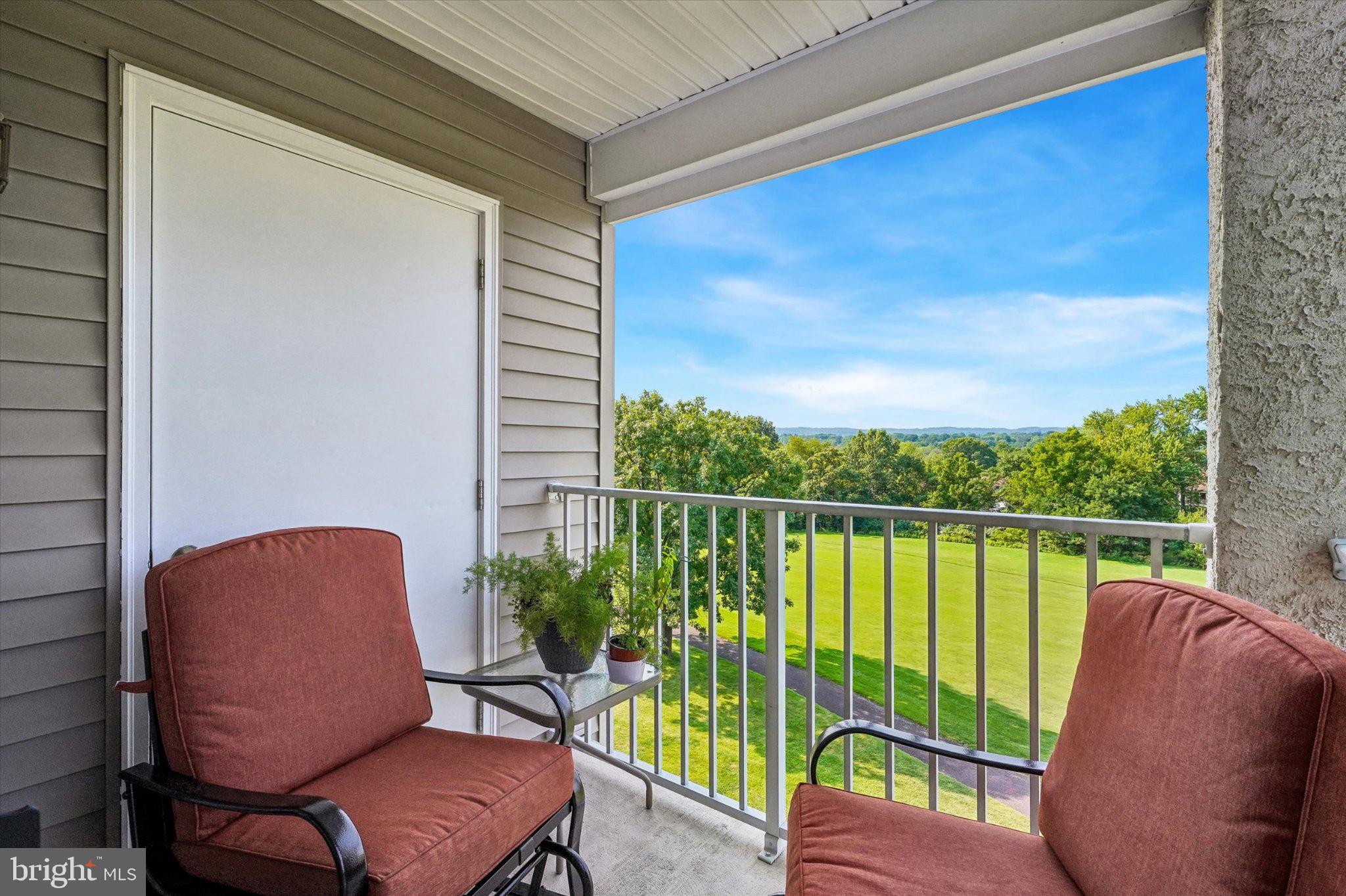 148 Brandon Road Jeffersonville, PA 19403 - Photo 14 of 26 Serene balcony with scenic views.
