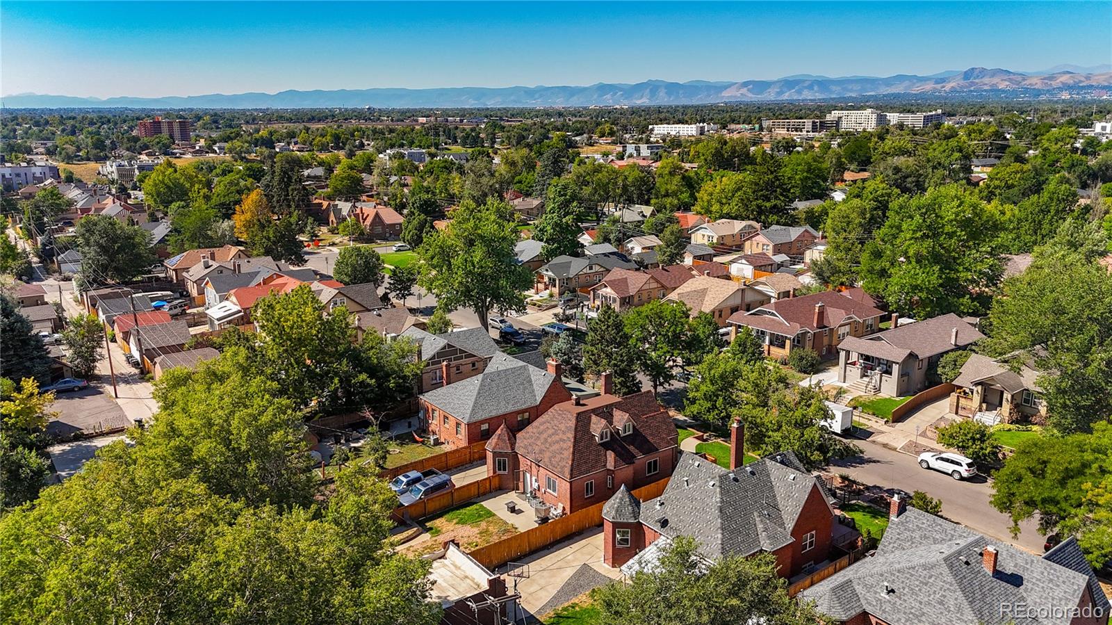 1460 Tennyson Street Denver, CO 80204 - Photo 41 of 44 an aerial view of multiple house