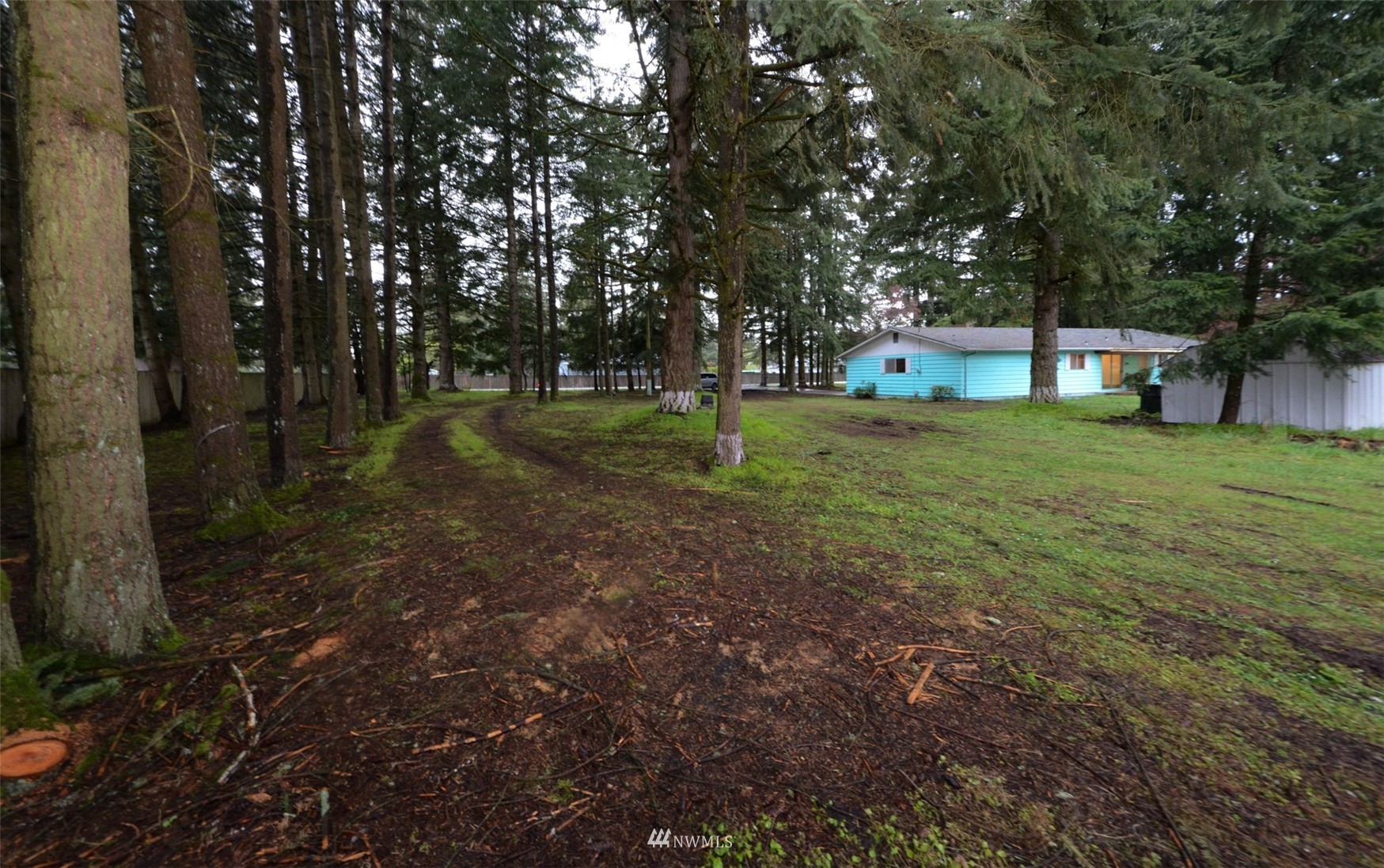 18524 Guava Street Southwest Rochester, WA 98579 - Photo 26 of 28 a view of a house with a backyard