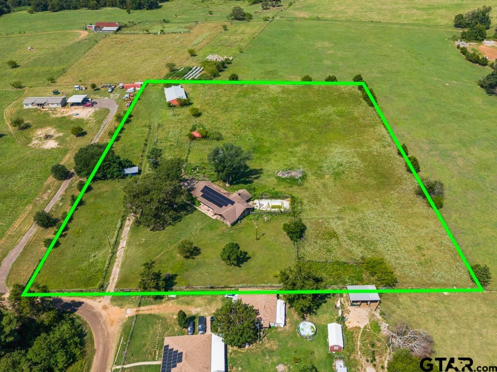 6404 Black Gum Road Gilmer, TX 75644 - Photo 29 of 45 an aerial view of a residential houses with outdoor space