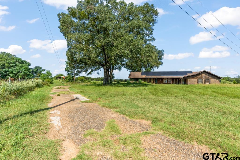 6404 Black Gum Road Gilmer, TX 75644 - Photo 44 of 45 a view of a house with a big yard and potted plants