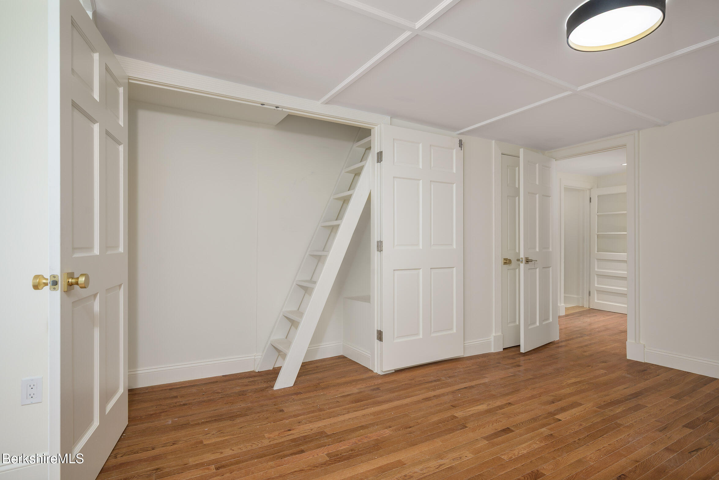 83 Chestnut Street, Unit UPPR North Adams, MA 01247 - Photo 22 of 23 Bedroom closet Attic Access