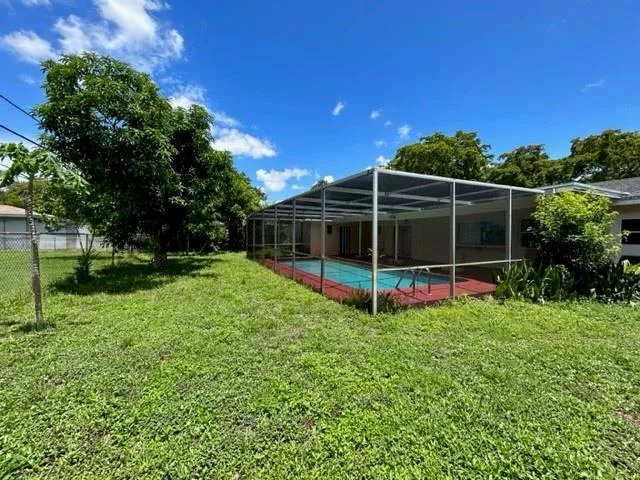 a view of a volley ball court