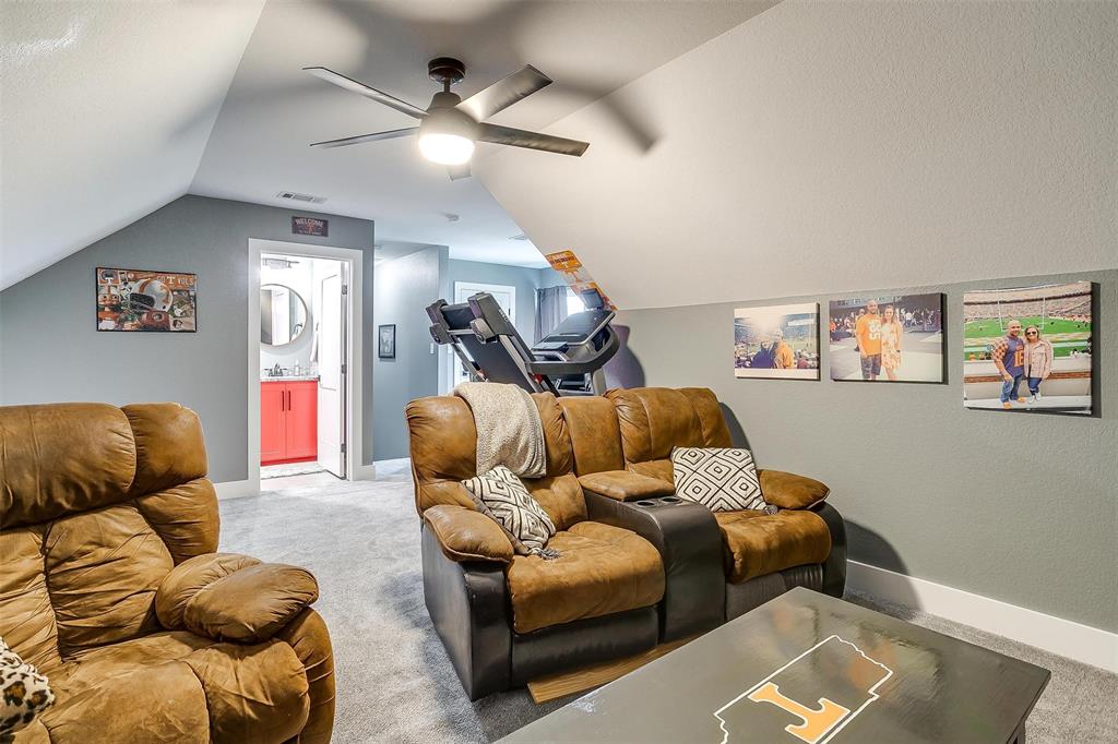 3095 County Road 905 Joshua, TX 76058 - Photo 29 of 38 a living room with furniture and a ceiling fan