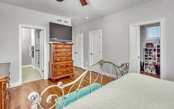 a room with gym equipment