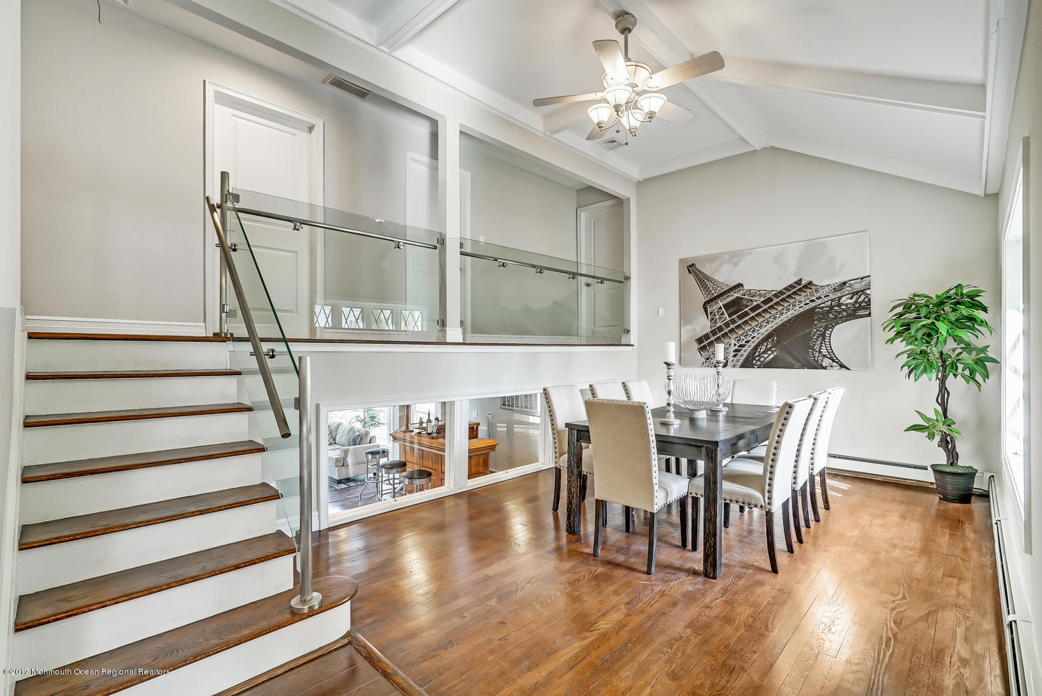 35 Michael Drive Middletown, NJ 07748 - Photo 21 of 49 CUSTOM GLASS STAIRCASE RAILINGS