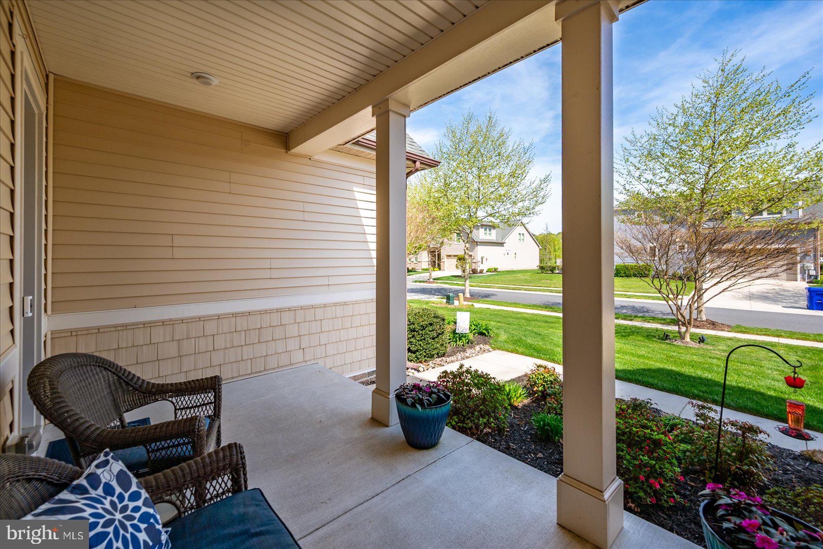 30561 Silverton Road Frankford, DE 19945 - Photo 46 of 60 a view of a porch with furniture and garden