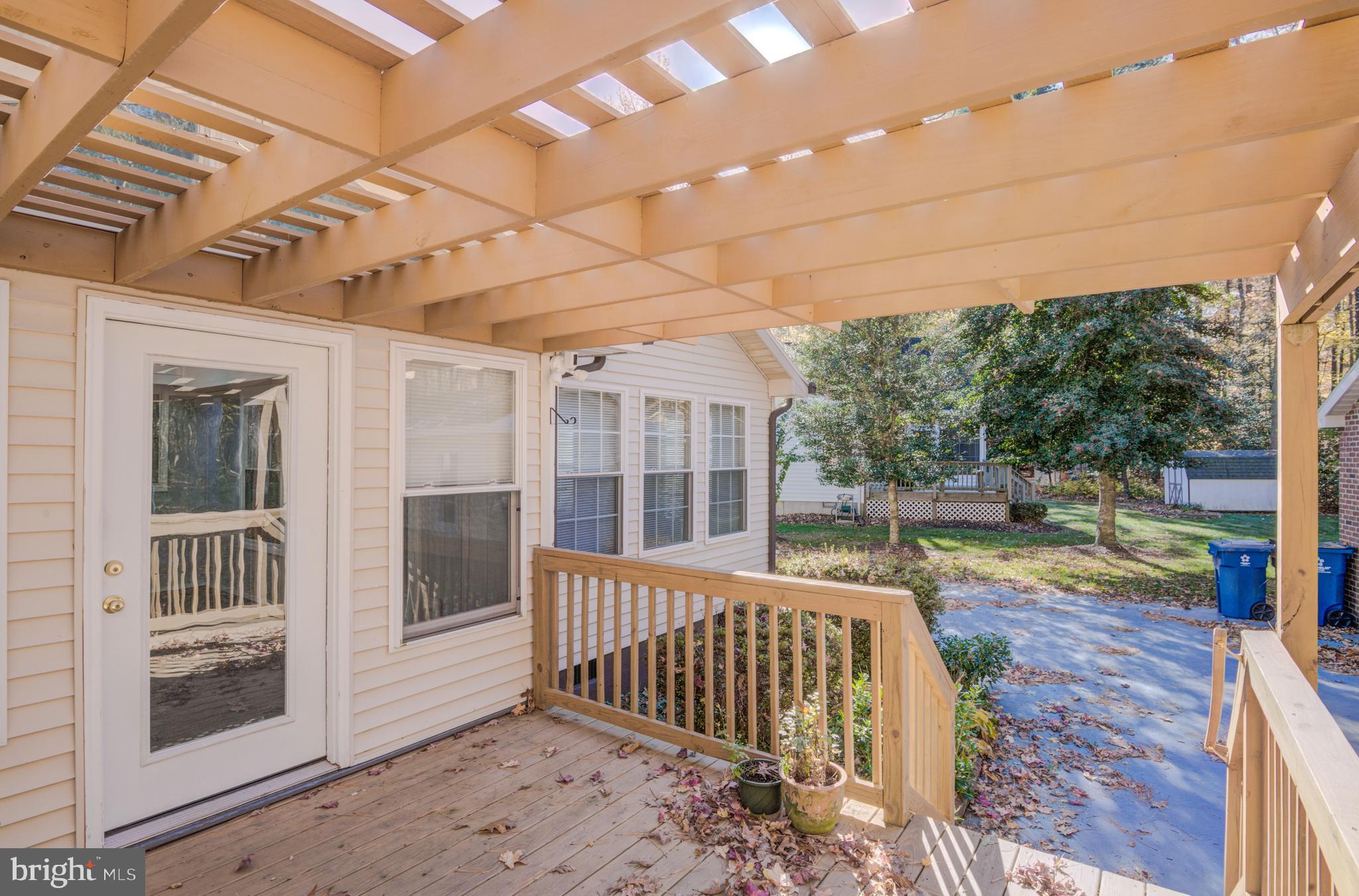 9 Burr Hill Drive Ocean Pines, MD 21811 - Photo 31 of 82 View back to rear entrance and deck