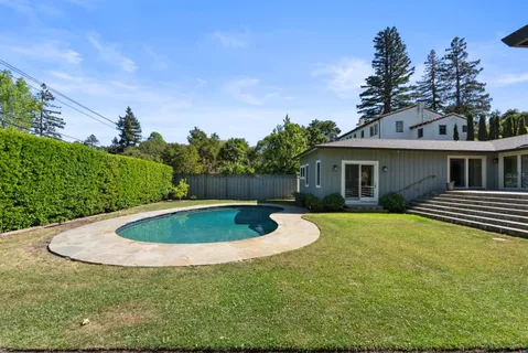 a view of outdoor space yard and house