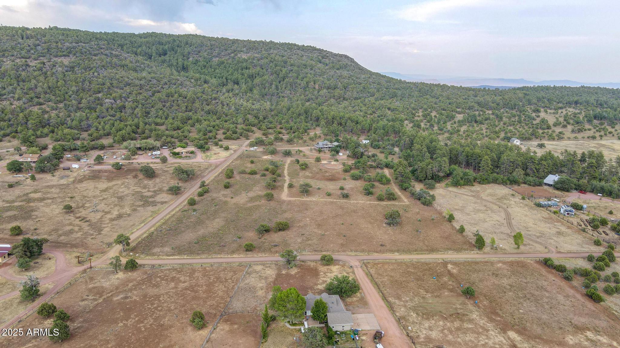 131 West Hunt Ranch Road Pine, AZ 85544 - Photo 63 of 65 a view of a dry yard with mountain