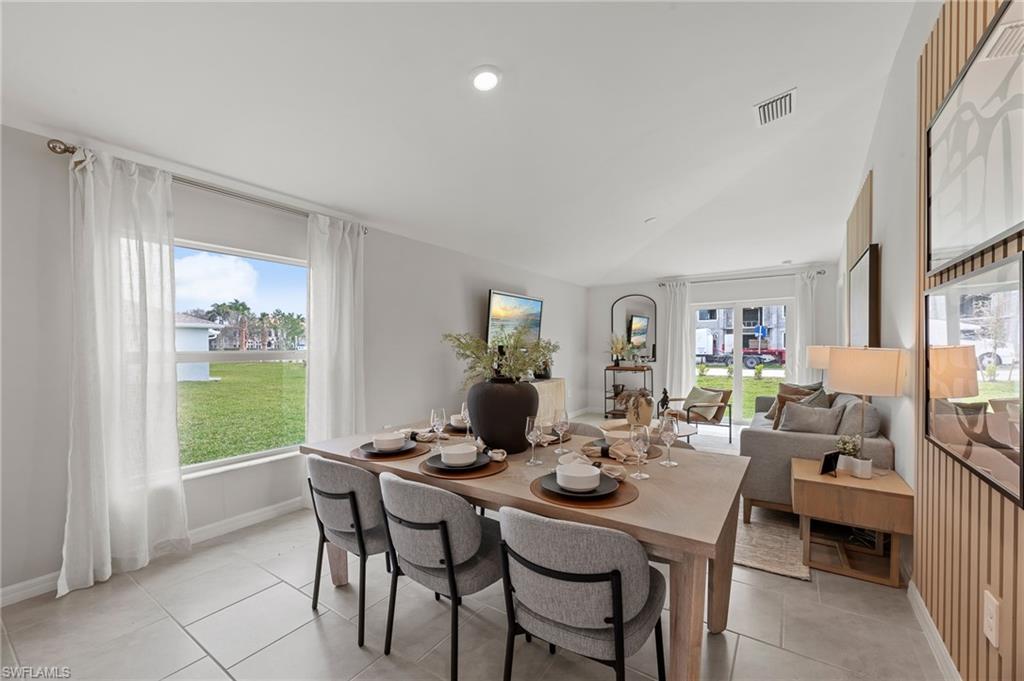 7178 Sugar Pine Way Fort Myers, FL 33966 - Photo 8 of 33 a view of a dining room with furniture window and outside view