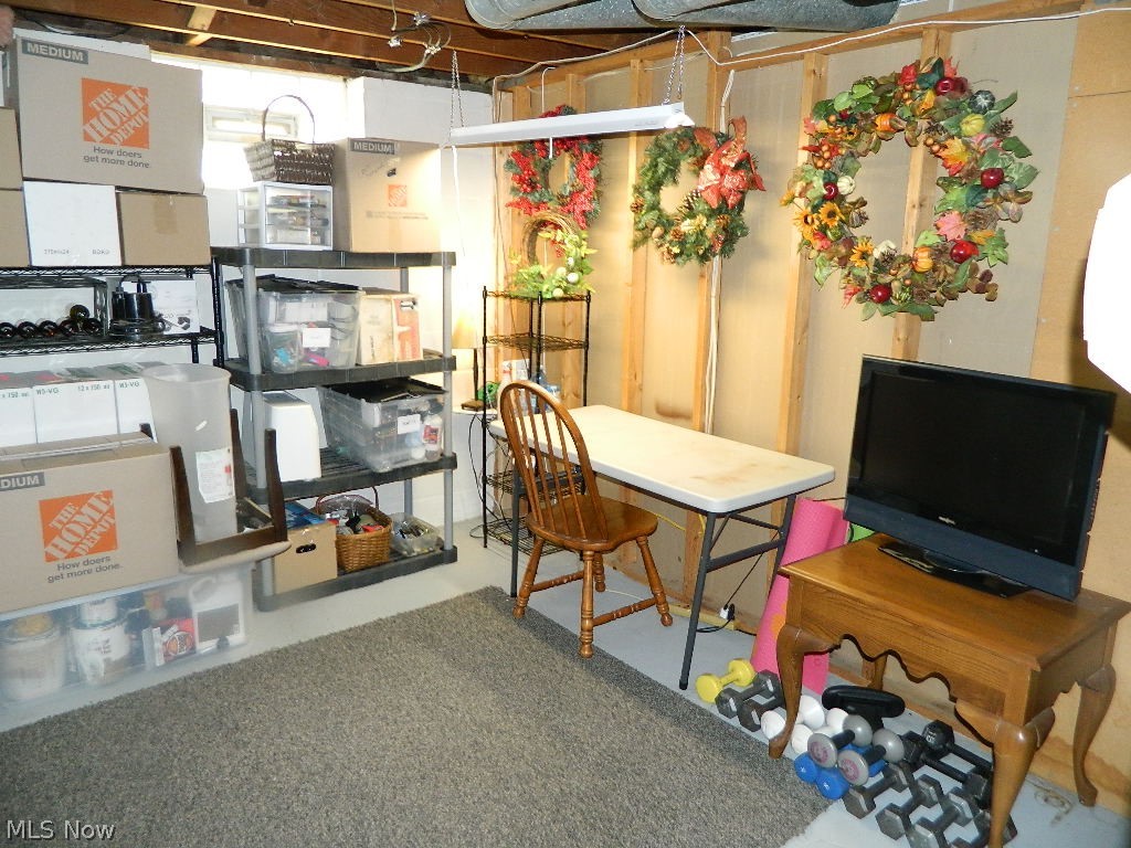 1604 Lyndhurst Road Lyndhurst, OH 44124 - Photo 28 of 35 Additional Basement Storage/Workout Room!
