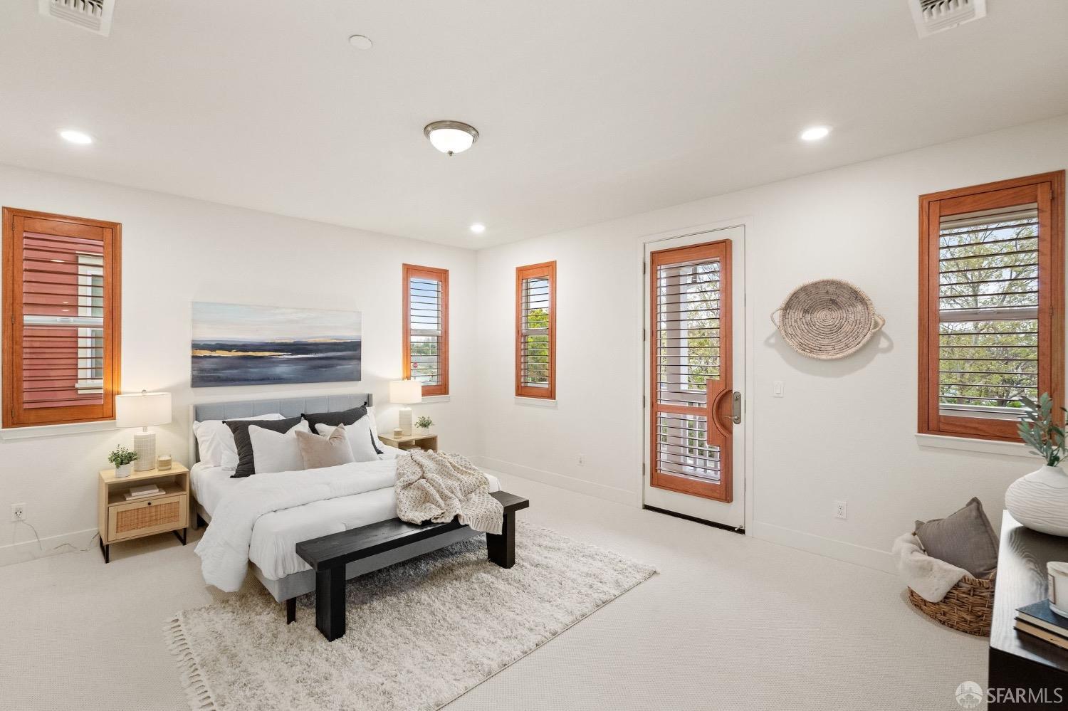 1552 Clement Avenue Alameda, CA 94501 - Photo 12 of 23 a bedroom with furniture and a window