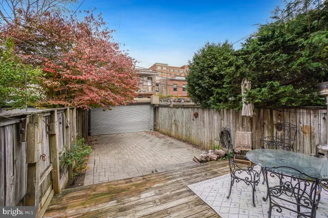 a view of a building with a outdoor space