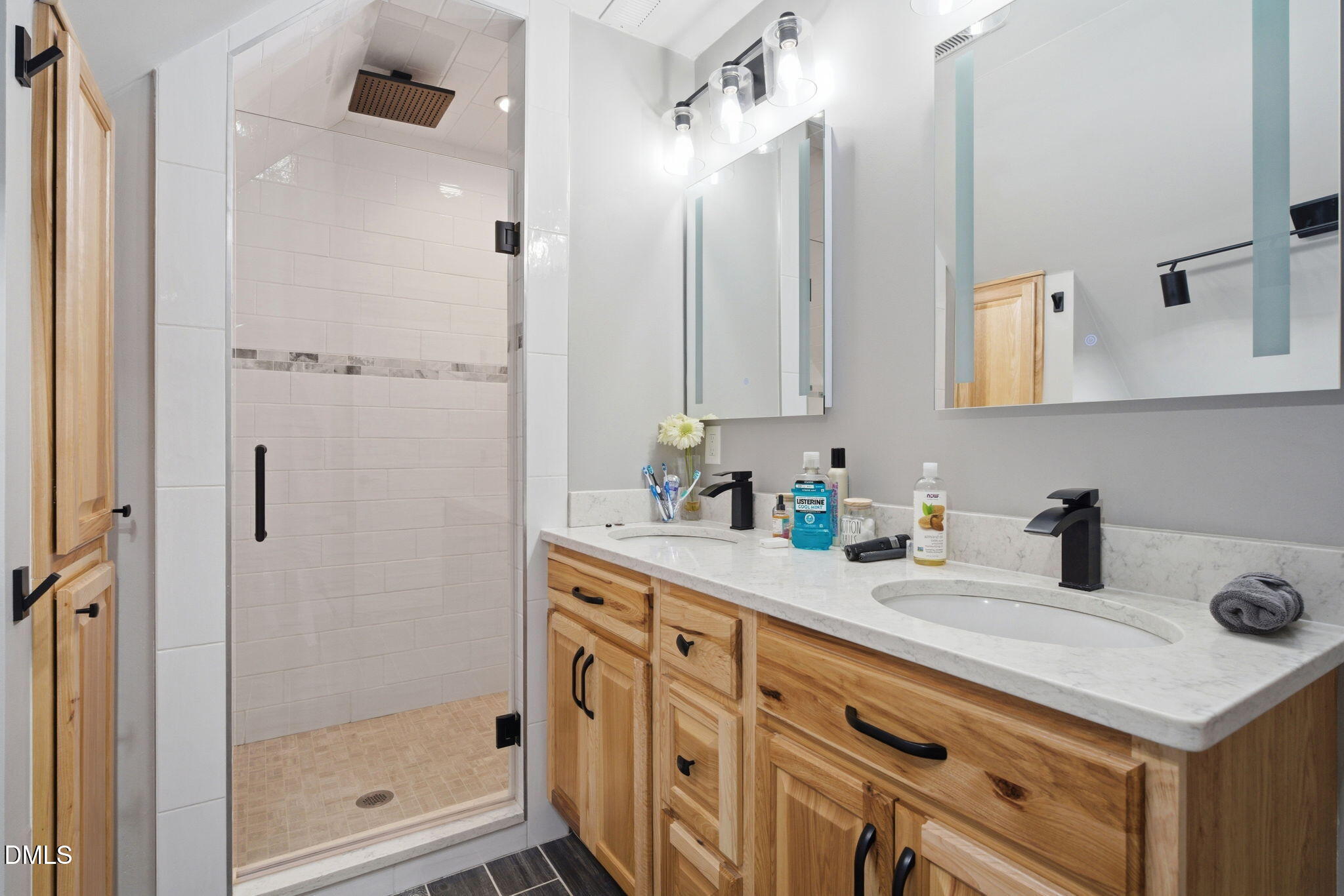 5416 Pulley Town Road Zebulon, NC 27597 - Photo 51 of 74 a bathroom with a sink and a mirror