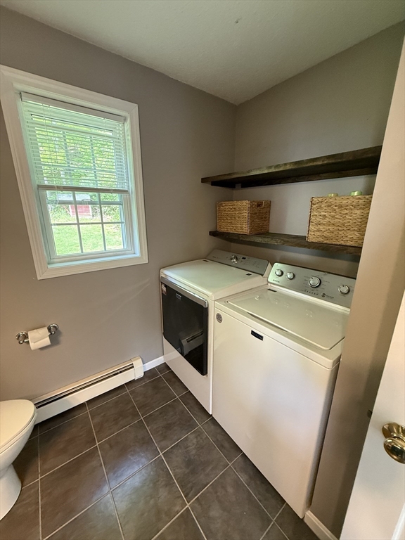 222 Bridge Street Warren, MA 01083 - Photo 16 of 40 a utility room with washer and dryer
