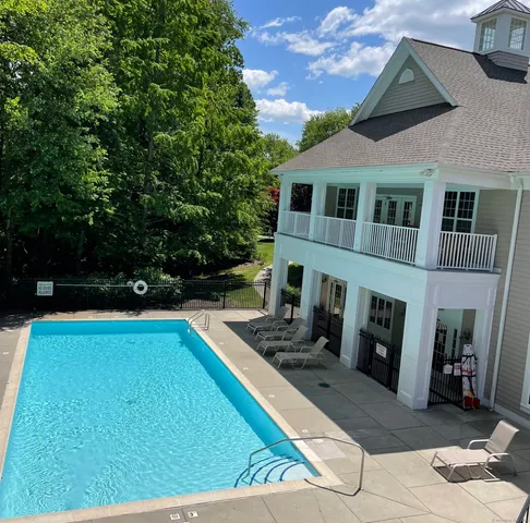 a view of a house with pool