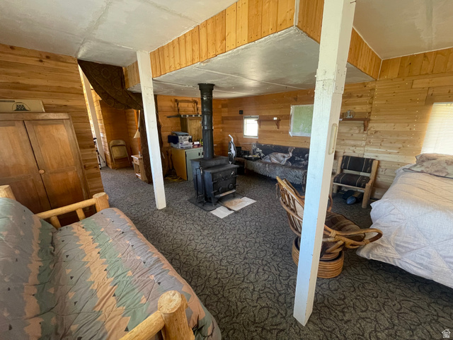4648 West Taylor Flt Road Salina, UT 84654 - Photo 8 of 20 Interior space featuring wood paneling throughout