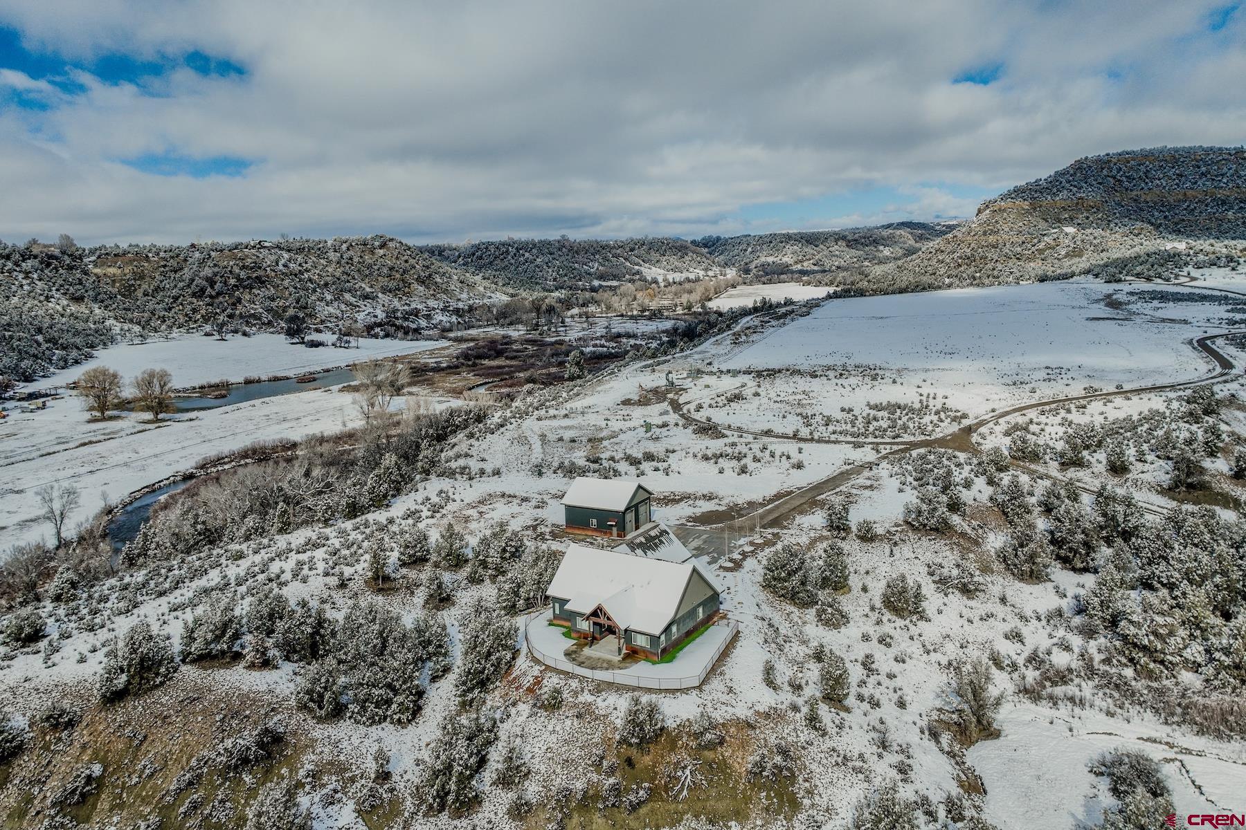 1700 Thoroughbred Road Durango, CO 81303 - Photo 45 of 45 a view of a dry yard with wooden fence