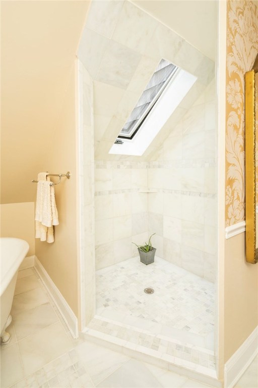58 Ruggles Avenue Newport, RI 02840 - Photo 35 of 47 Elegant carrera marble walk in shower..maybe for 2!