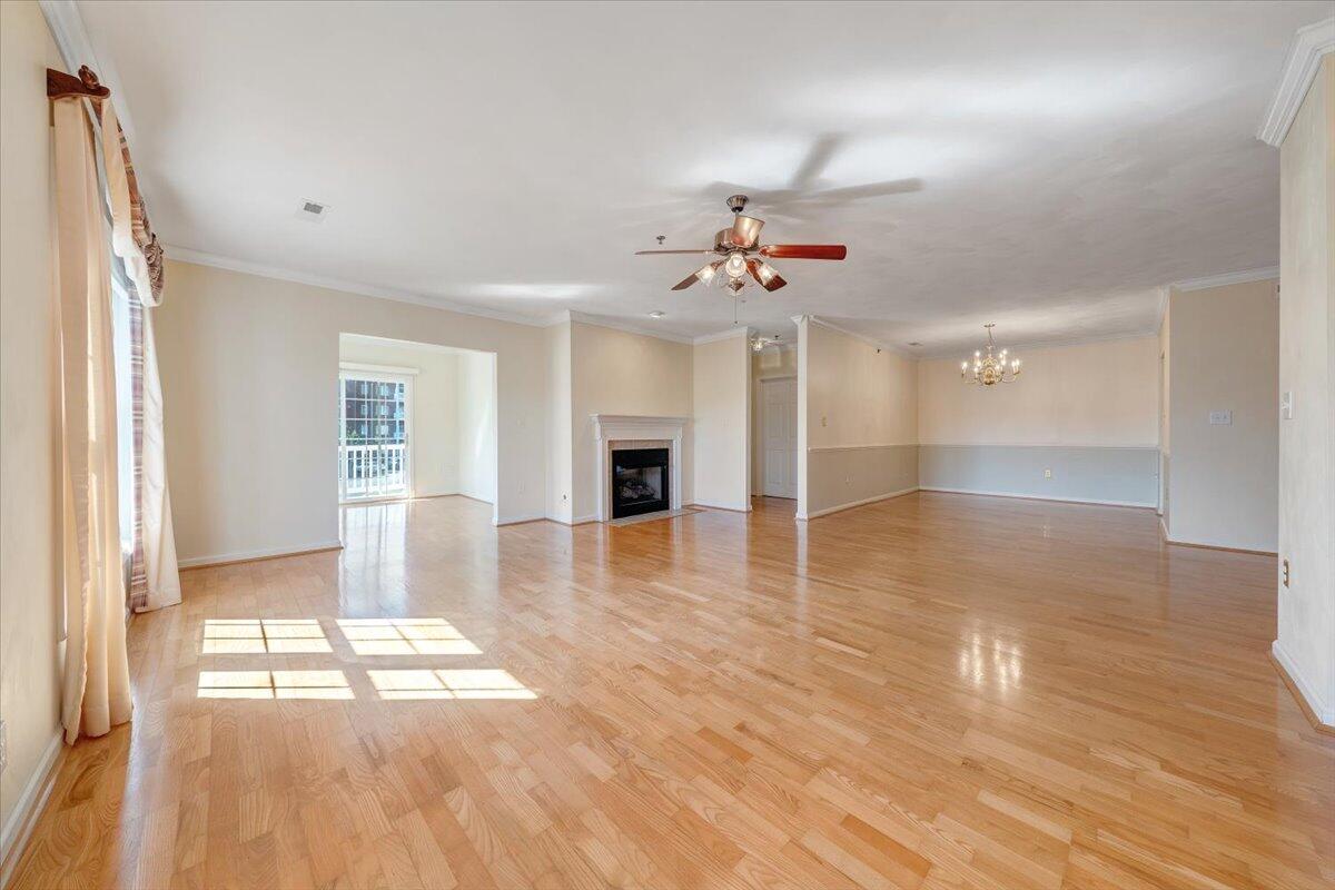 4448 Pheasant Ridge Road, Unit 307 Roanoke, VA 24014 - Photo 17 of 30 a view of a livingroom with wooden floor