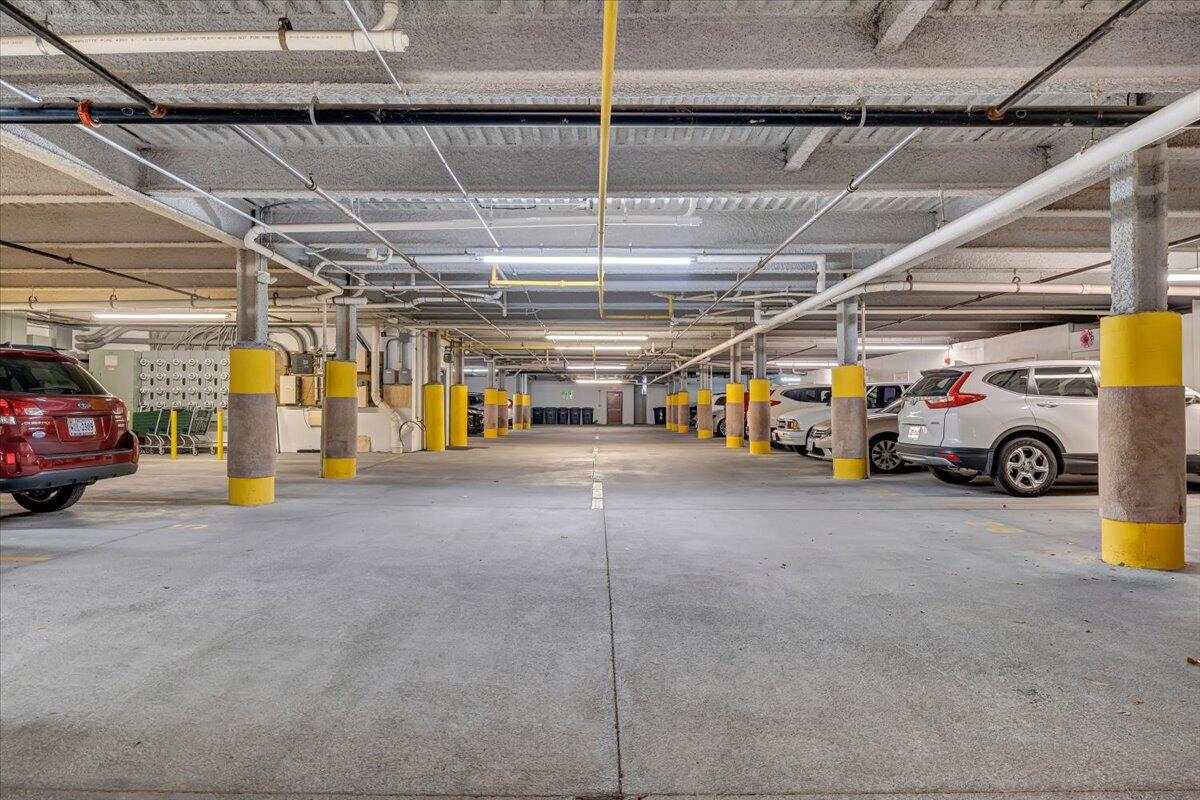 4448 Pheasant Ridge Road, Unit 307 Roanoke, VA 24014 - Photo 30 of 30 a view of parking garage with cars