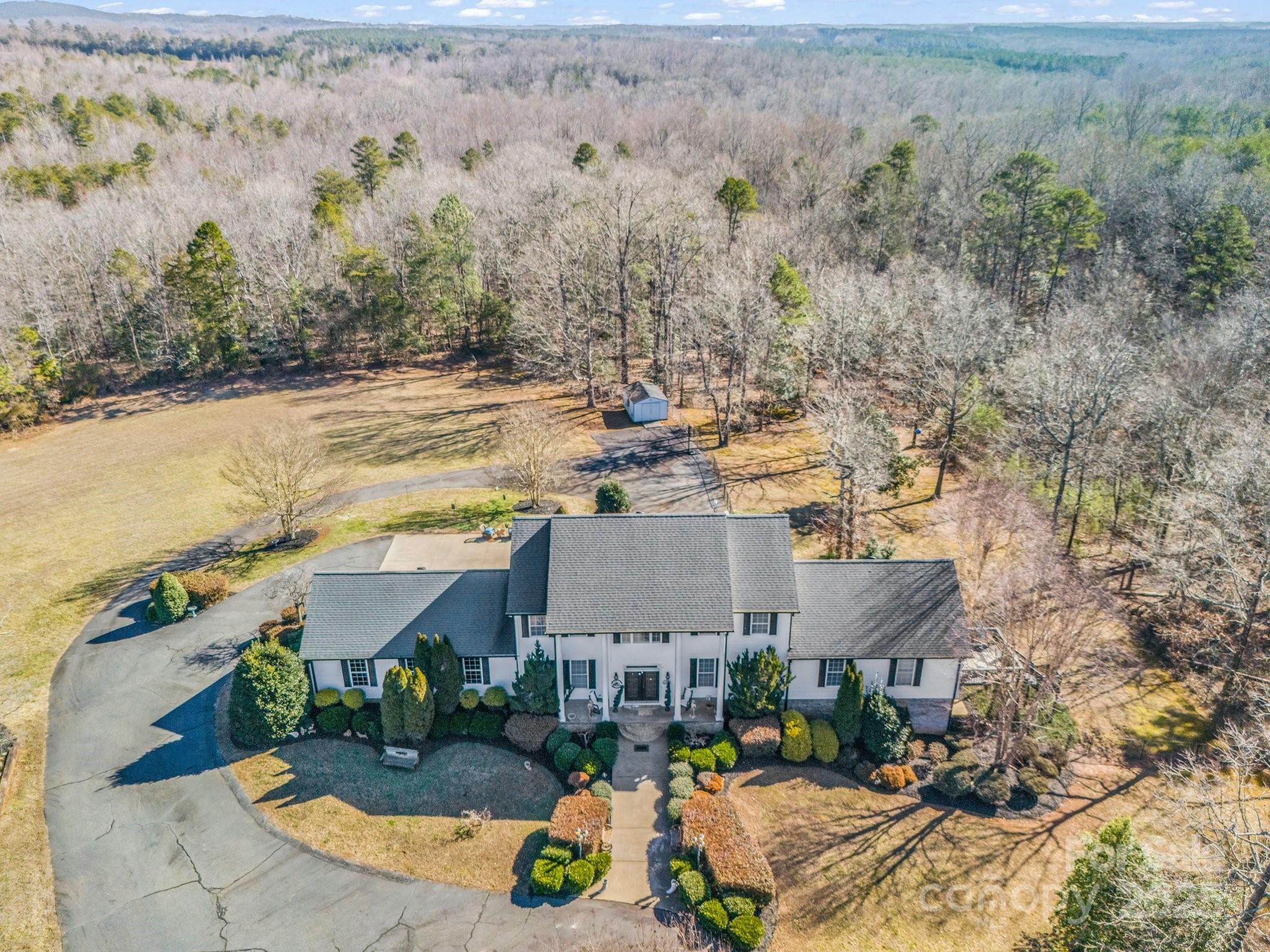 532 Harvey Logan Road Bostic, NC 28018 - Photo 4 of 48 an aerial view of residential houses with outdoor space