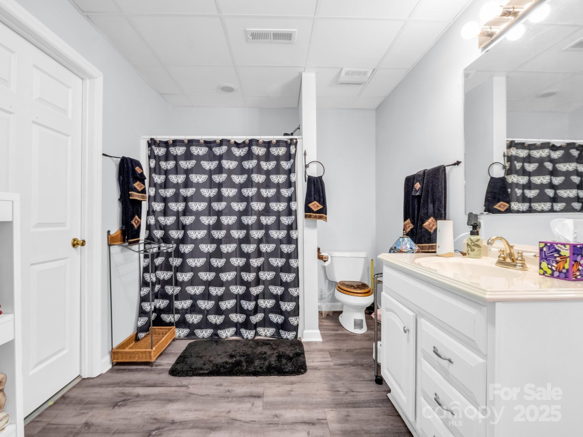532 Harvey Logan Road Bostic, NC 28018 - Photo 46 of 48 a bathroom with a sink and a mirror