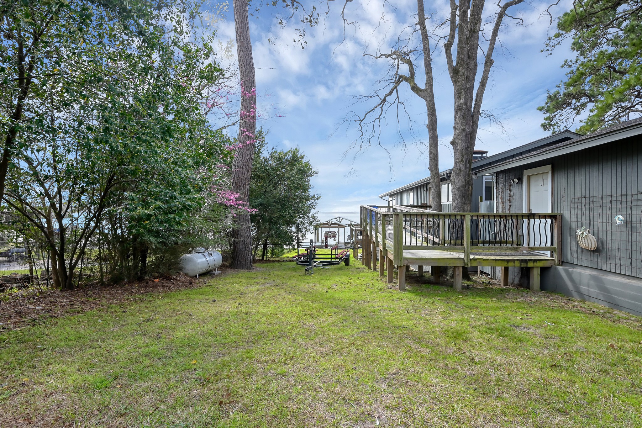 329 Sassafras Drive Trinity, TX 75862 - Photo 41 of 48 a view of a house with a yard balcony and sitting area