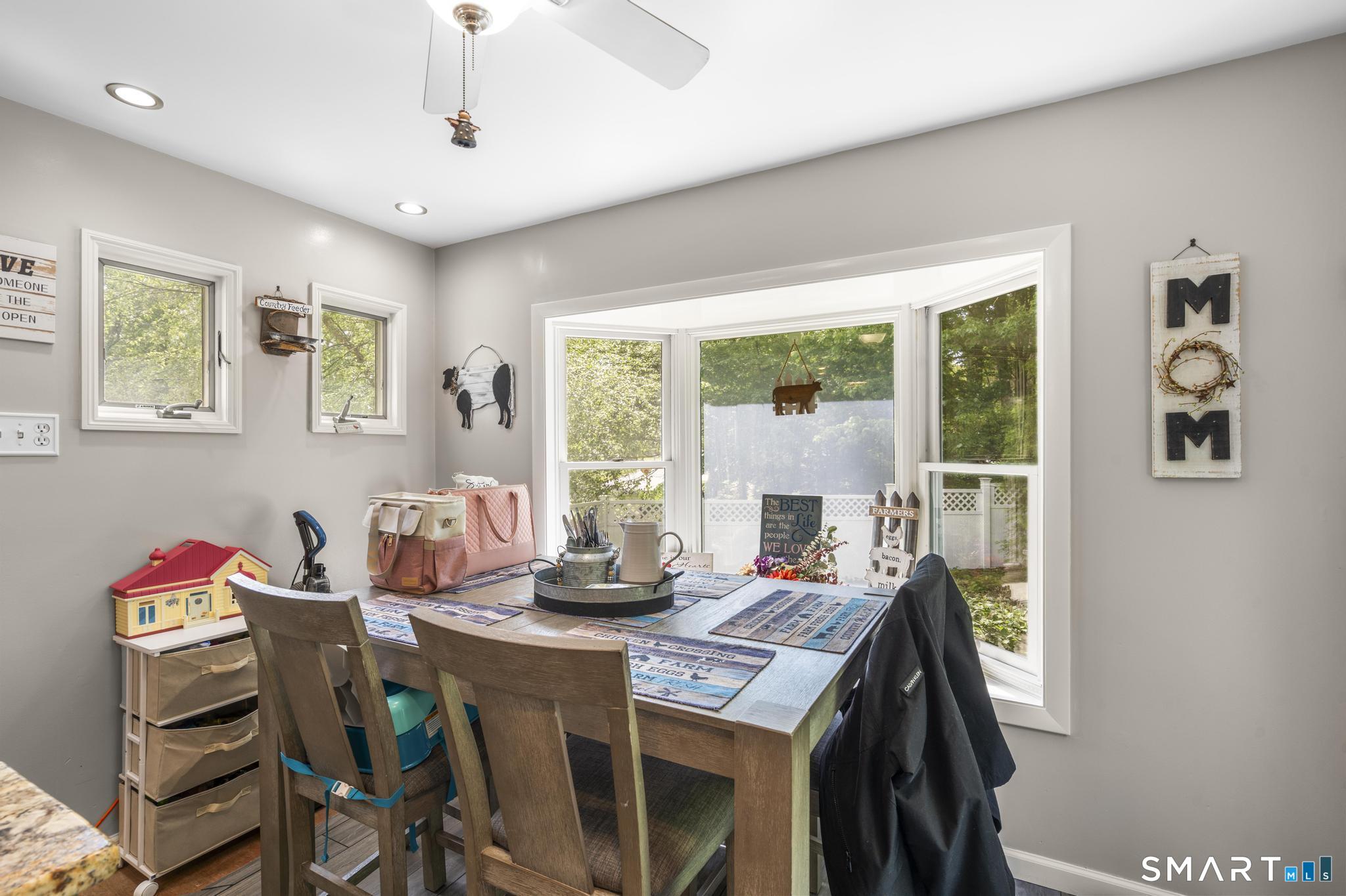 13 Christy Hill Road Ledyard, CT 06335 - Photo 12 of 38 a view of a dining room with furniture window and outside view