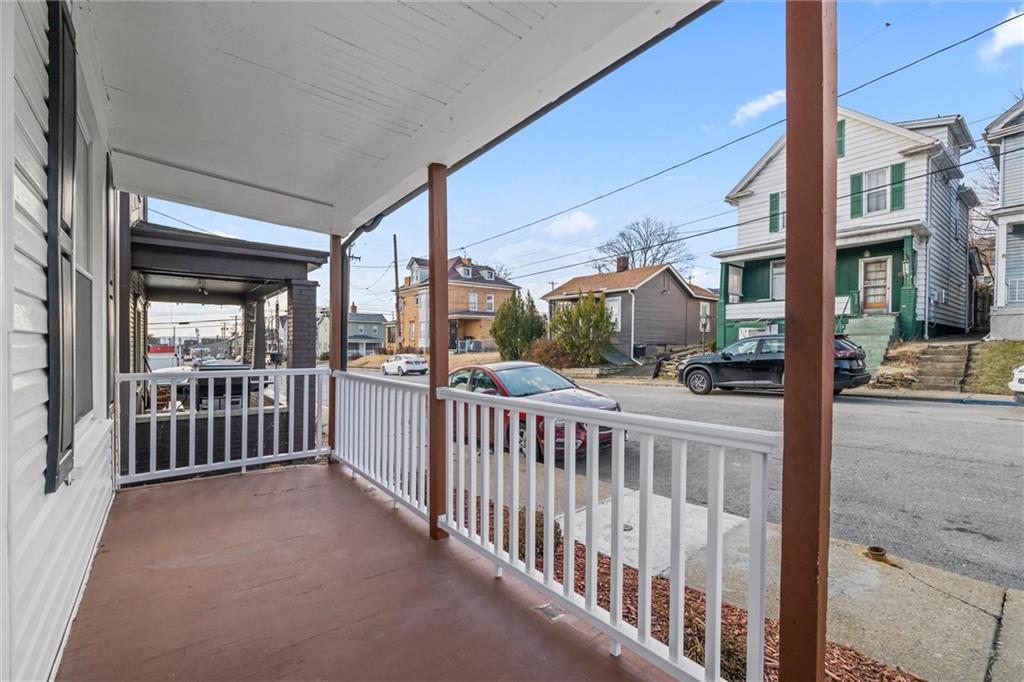 519 Lacock Street Rochester, PA 15074 - Photo 11 of 33 Covered front porch and entry door to house