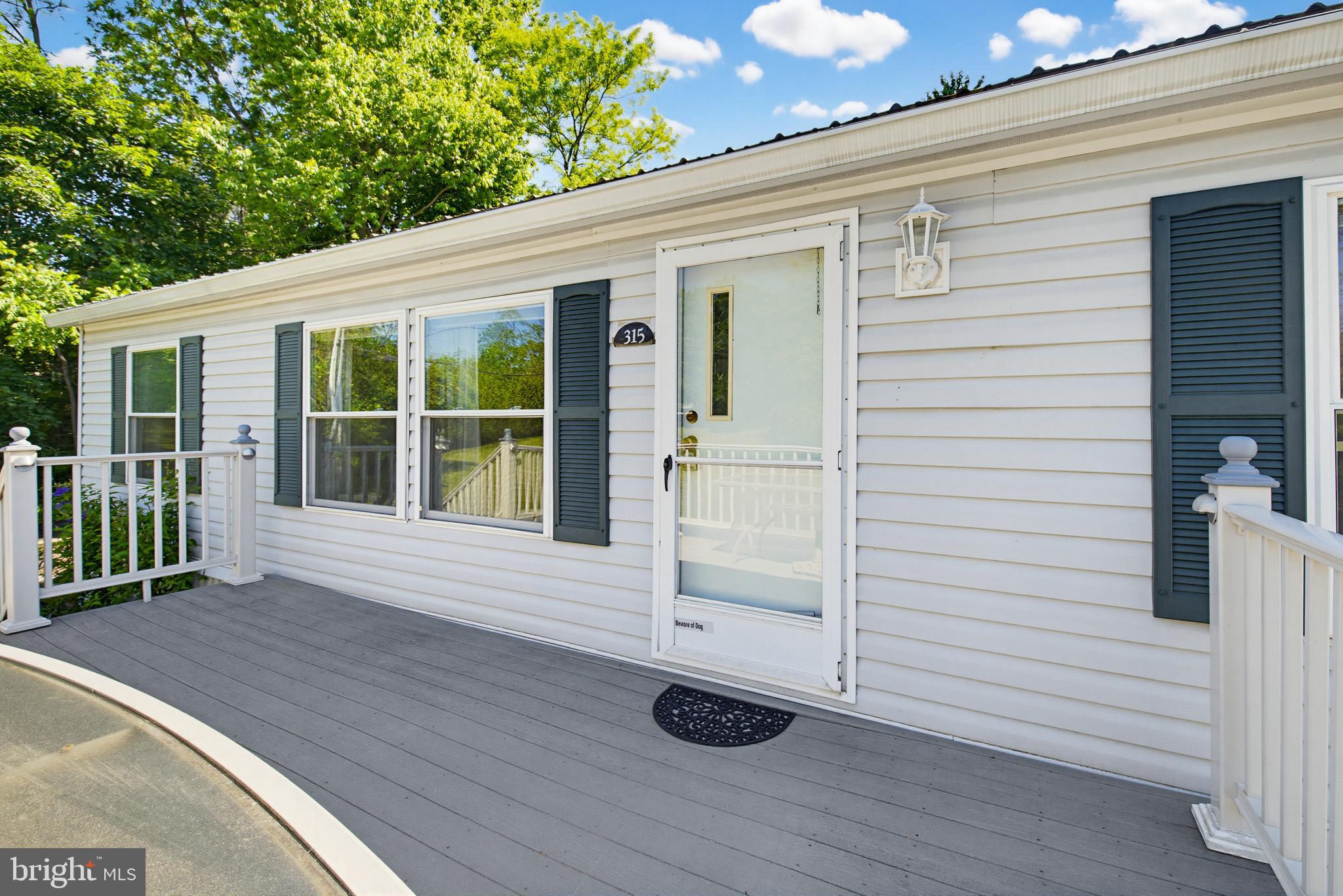 315 Lewis Road Annville, PA 17003 - Photo 8 of 33 a view of a porch with wooden floor and fence