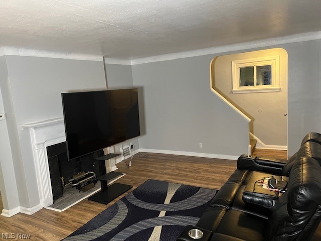13623 Thraves Road Garfield Heights, OH 44125 - Photo 14 of 23 Living room with dark wood-type flooring