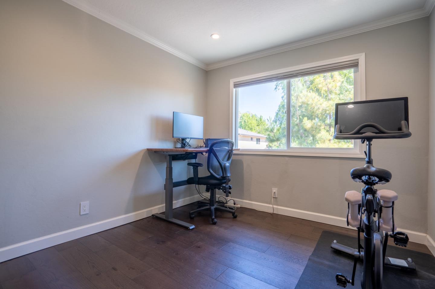 230 Watson Drive, Unit 4 Campbell, CA 95008 - Photo 11 of 17 a view of a workspace with furniture and a window