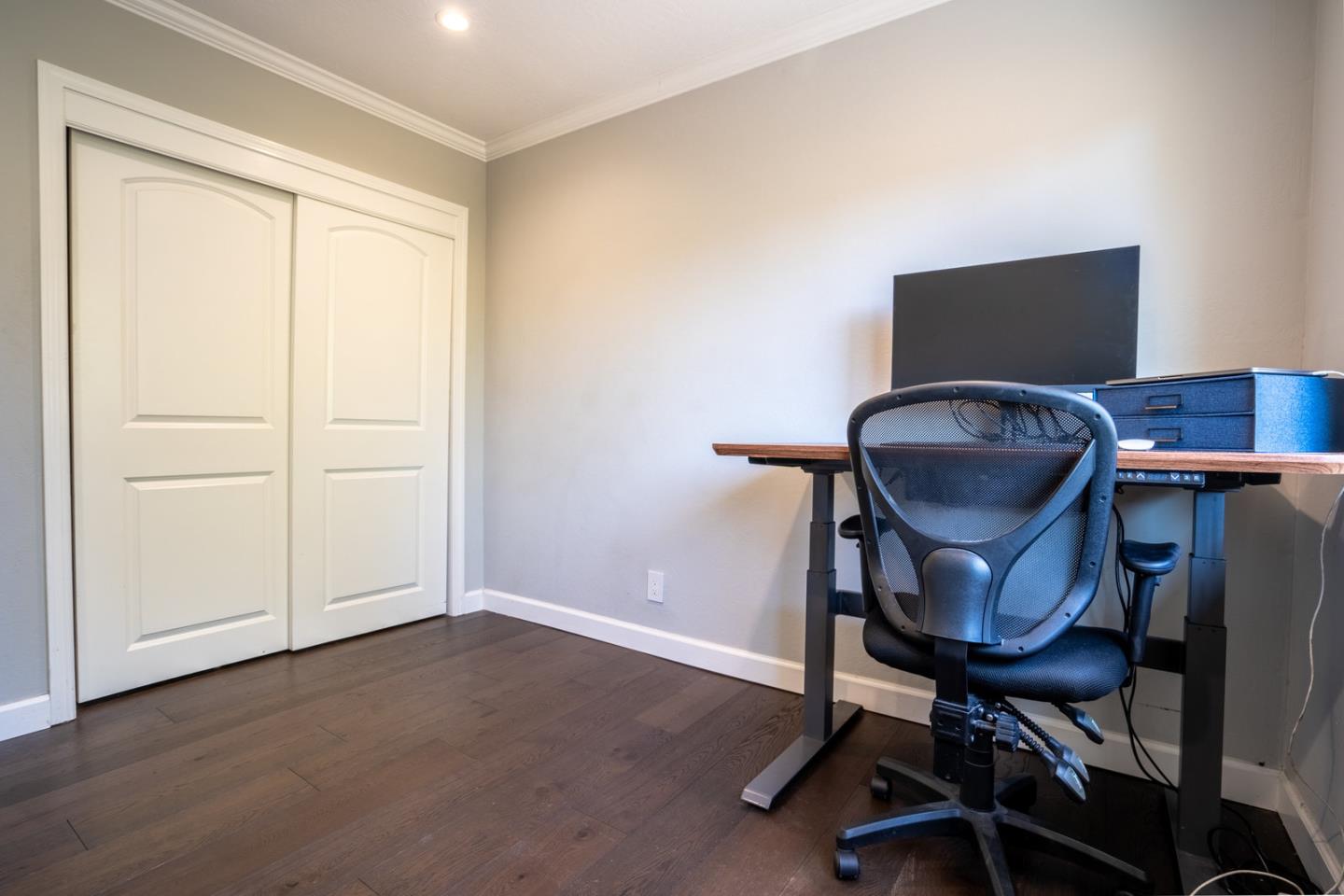 230 Watson Drive, Unit 4 Campbell, CA 95008 - Photo 12 of 17 a workspace with furniture and wooden floor