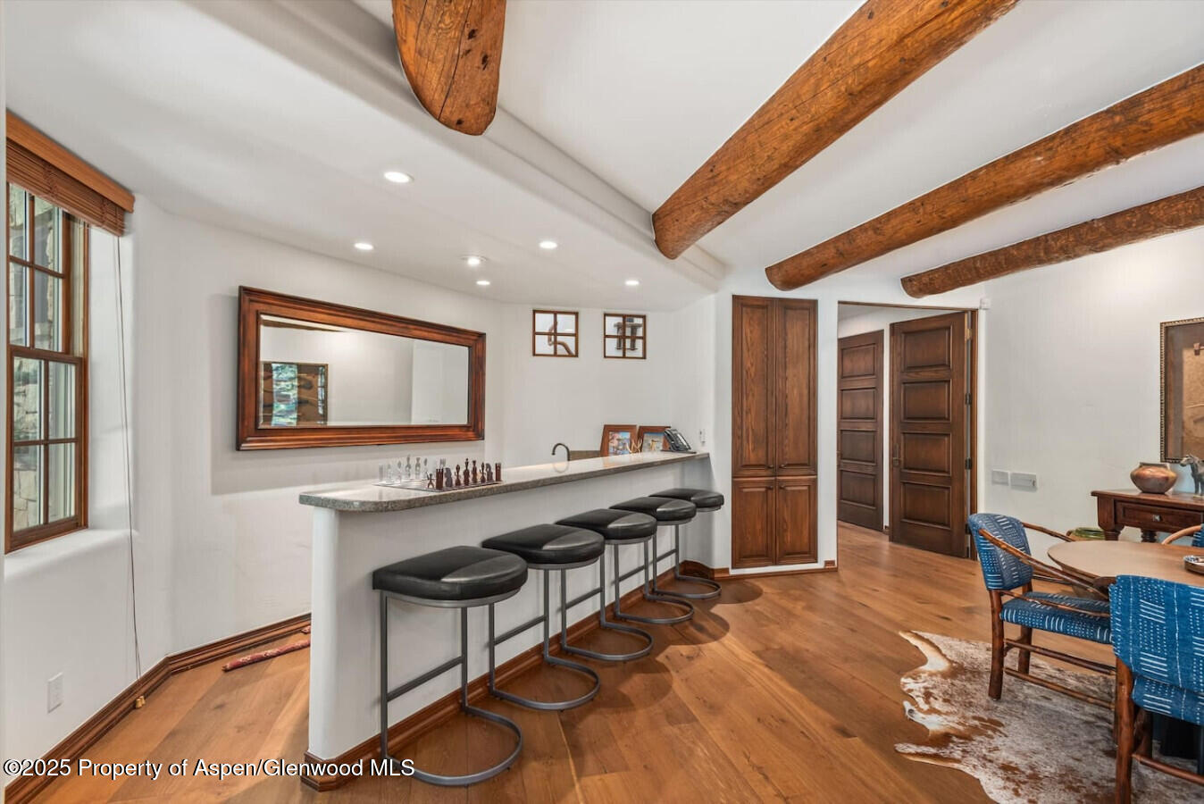 27 Timber Ridge Lane Snowmass Village, CO 81615 - Photo 23 of 40 a room with furniture pool table and window