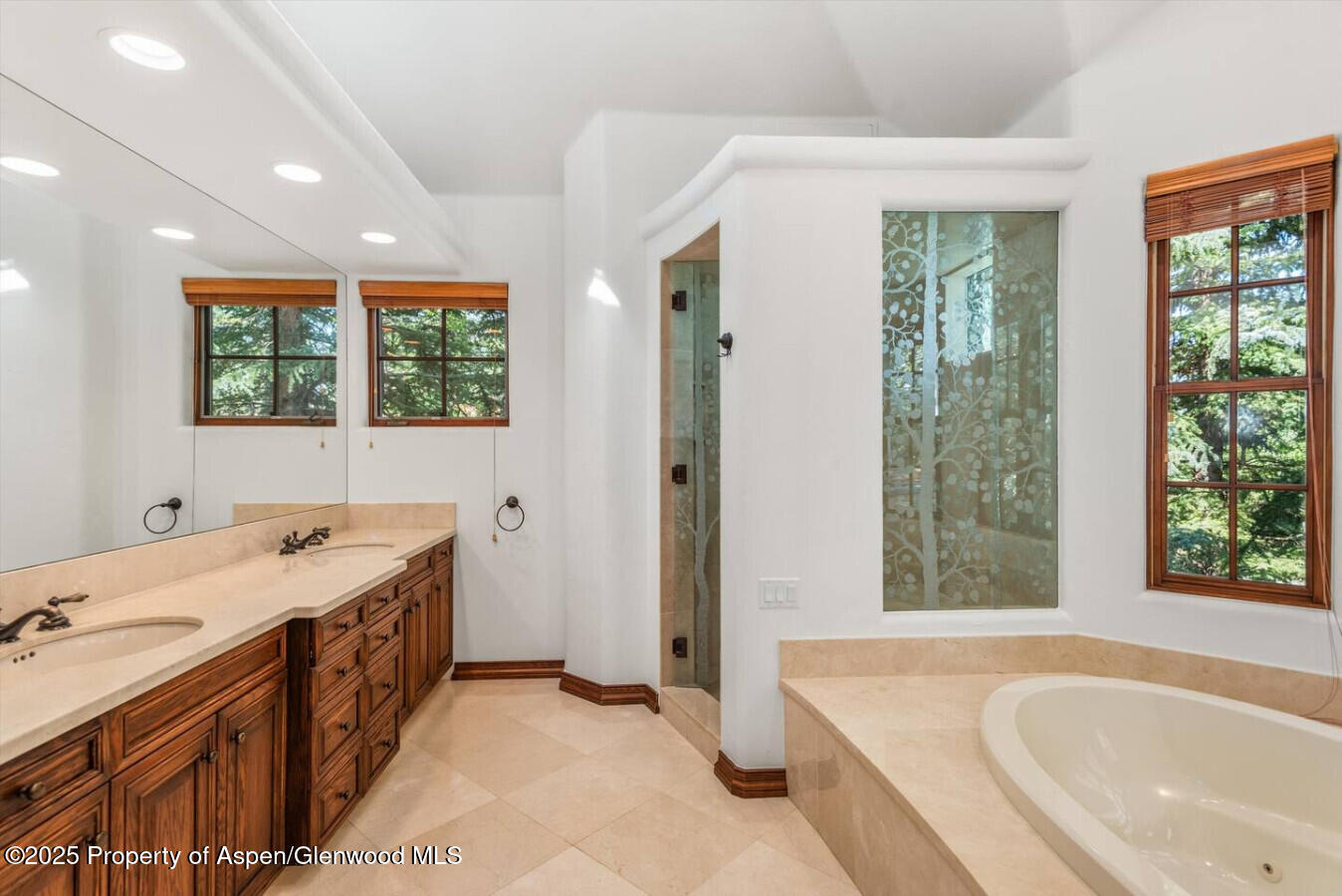 27 Timber Ridge Lane Snowmass Village, CO 81615 - Photo 28 of 40 a bathroom with a tub sink and window