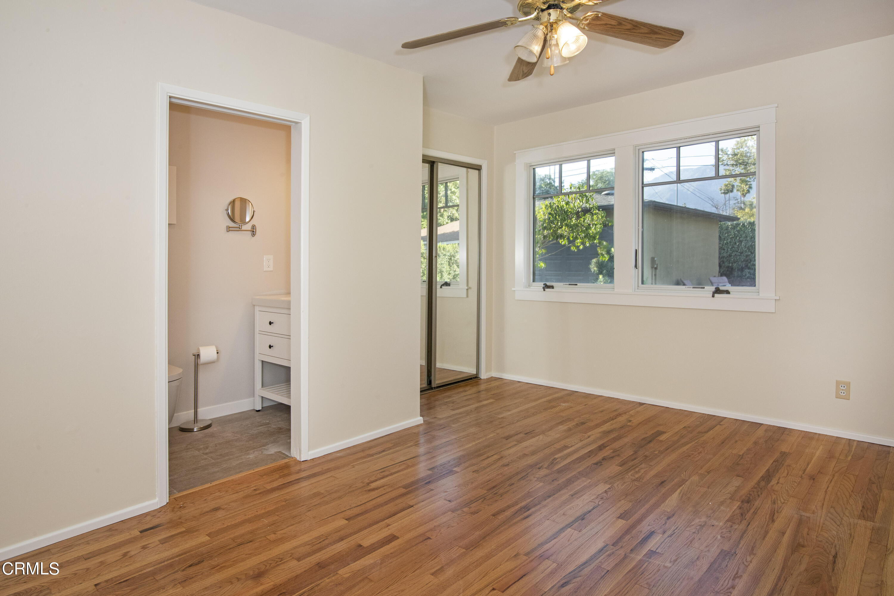 2901 Paloma Street Pasadena, CA 91107 - Photo 28 of 41 wooden floor in an empty room with a window