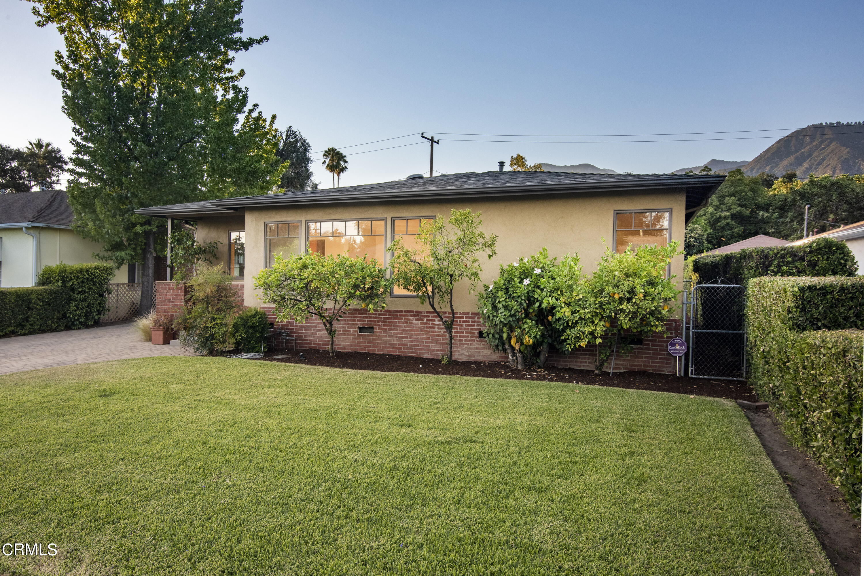 2901 Paloma Street Pasadena, CA 91107 - Photo 3 of 41 a view of a backyard with plants and a patio