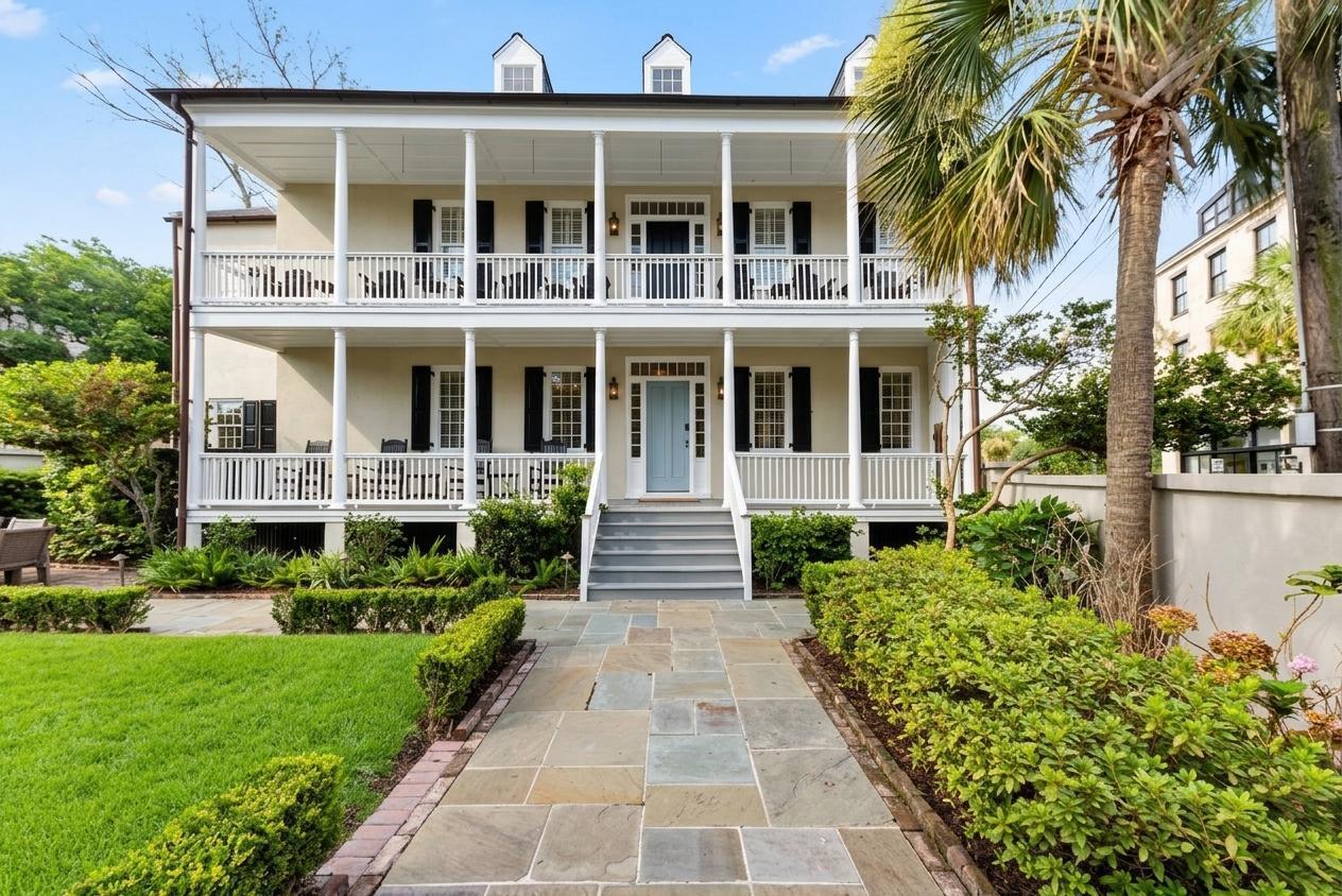 46 Pinckney Street Charleston, SC 29401 - Photo 1 of 52 Porch and Piazza View