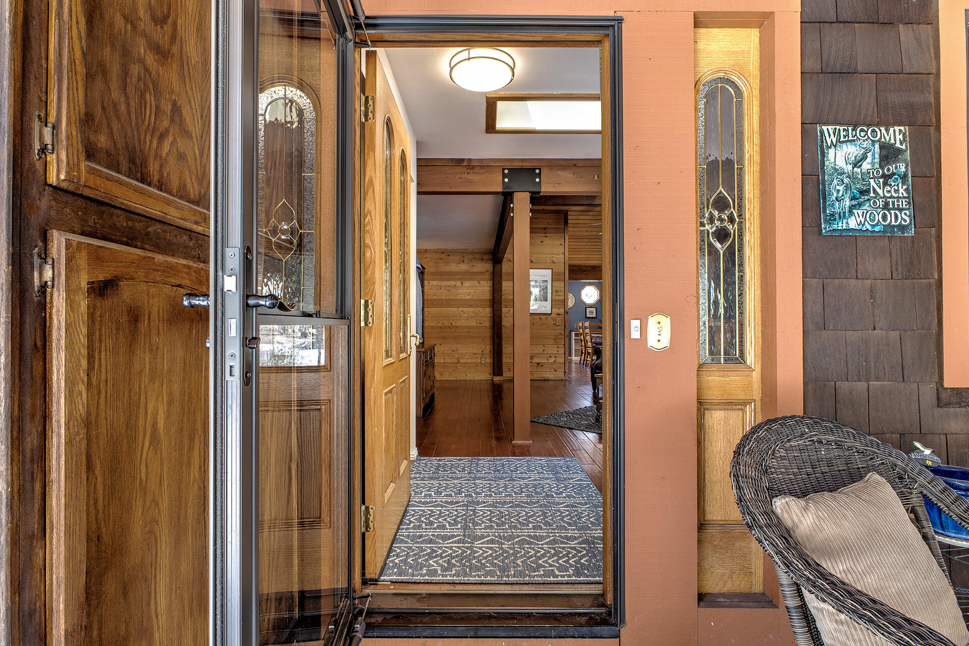 53394 Tollgate Road Idyllwild, CA 92549 - Photo 16 of 53 a view of an entryway door front of a house