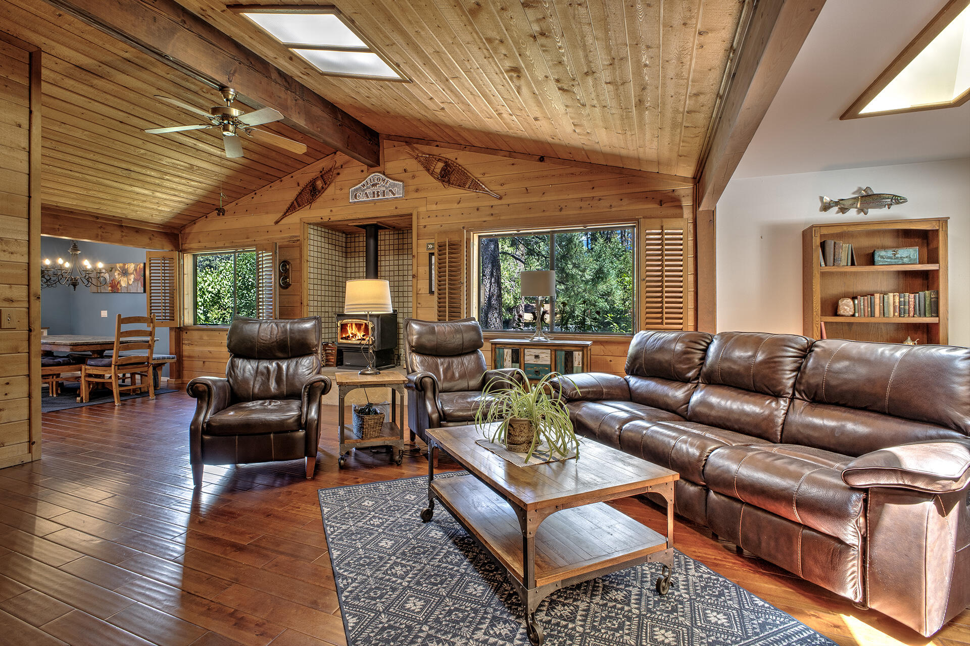 53394 Tollgate Road Idyllwild, CA 92549 - Photo 2 of 53 a living room with furniture and wooden floors