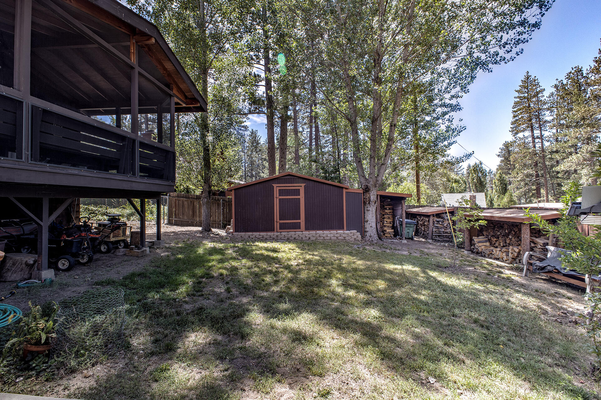 53394 Tollgate Road Idyllwild, CA 92549 - Photo 45 of 53 a view of a house with a yard and sitting area