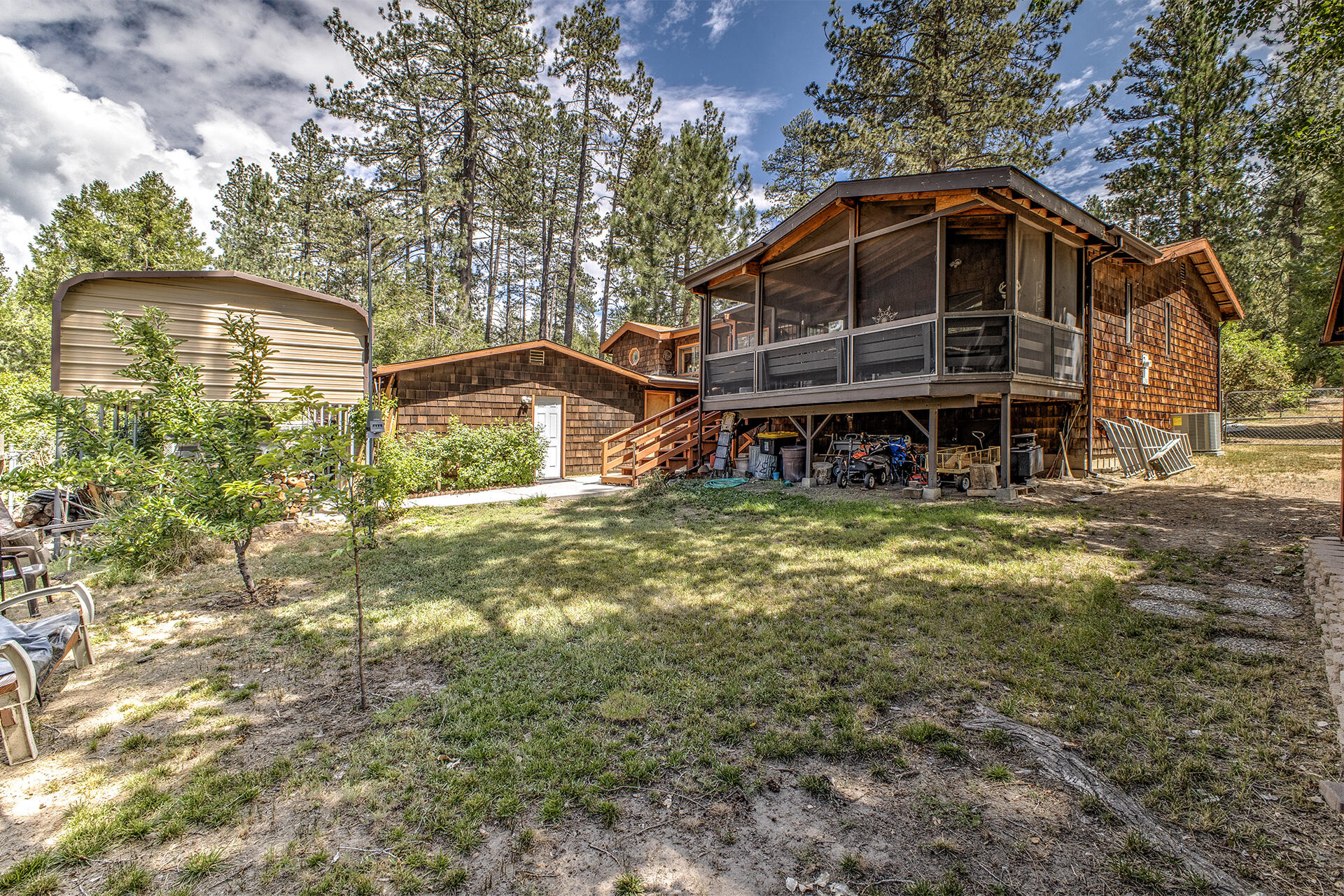 53394 Tollgate Road Idyllwild, CA 92549 - Photo 47 of 53 a front view of a house with a yard