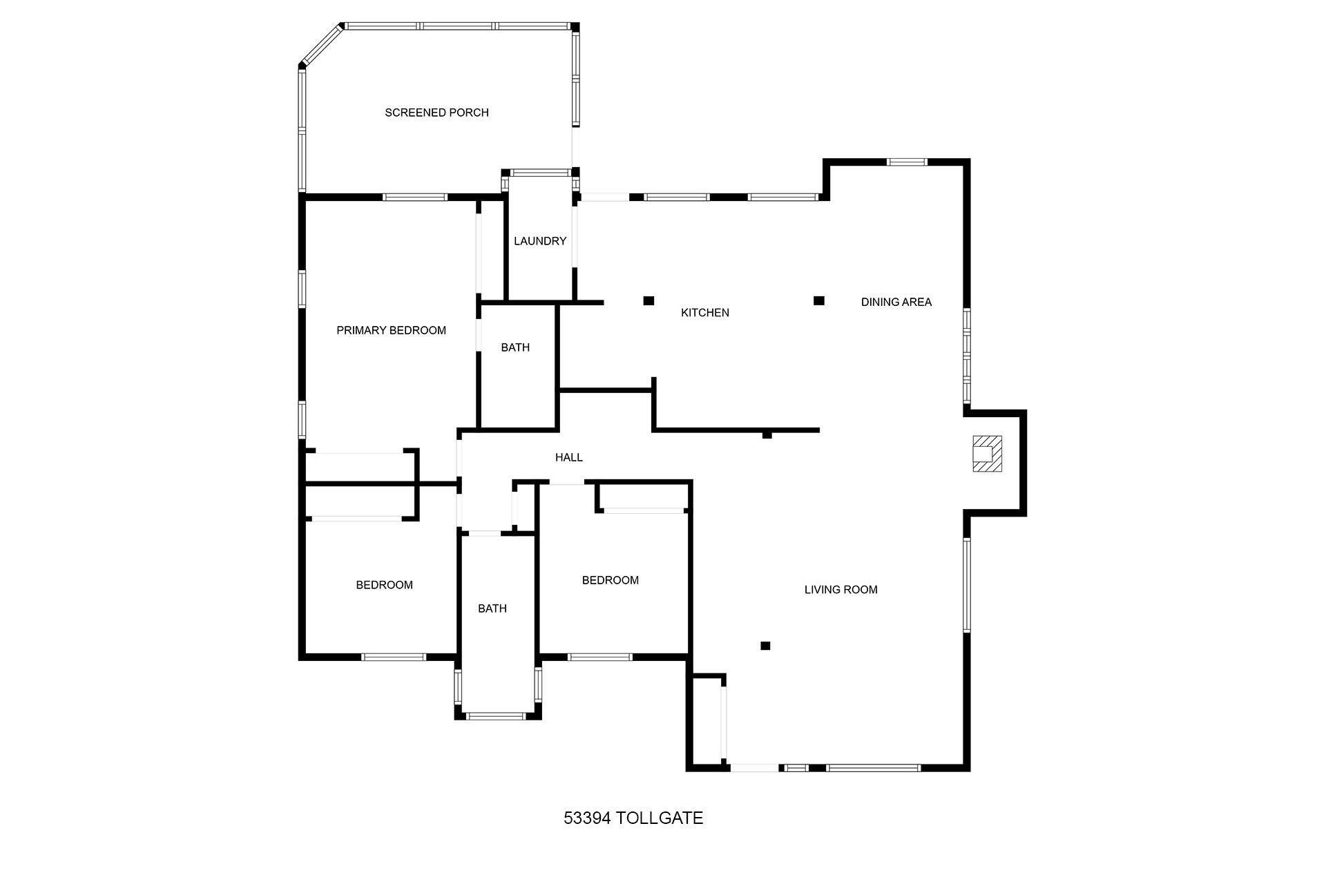 53394 Tollgate Road Idyllwild, CA 92549 - Photo 53 of 53 a picture of a bathroom with a shower