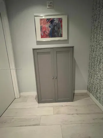 a view of front door