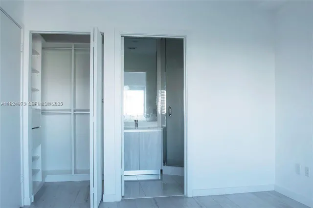 a view of bathroom with shower